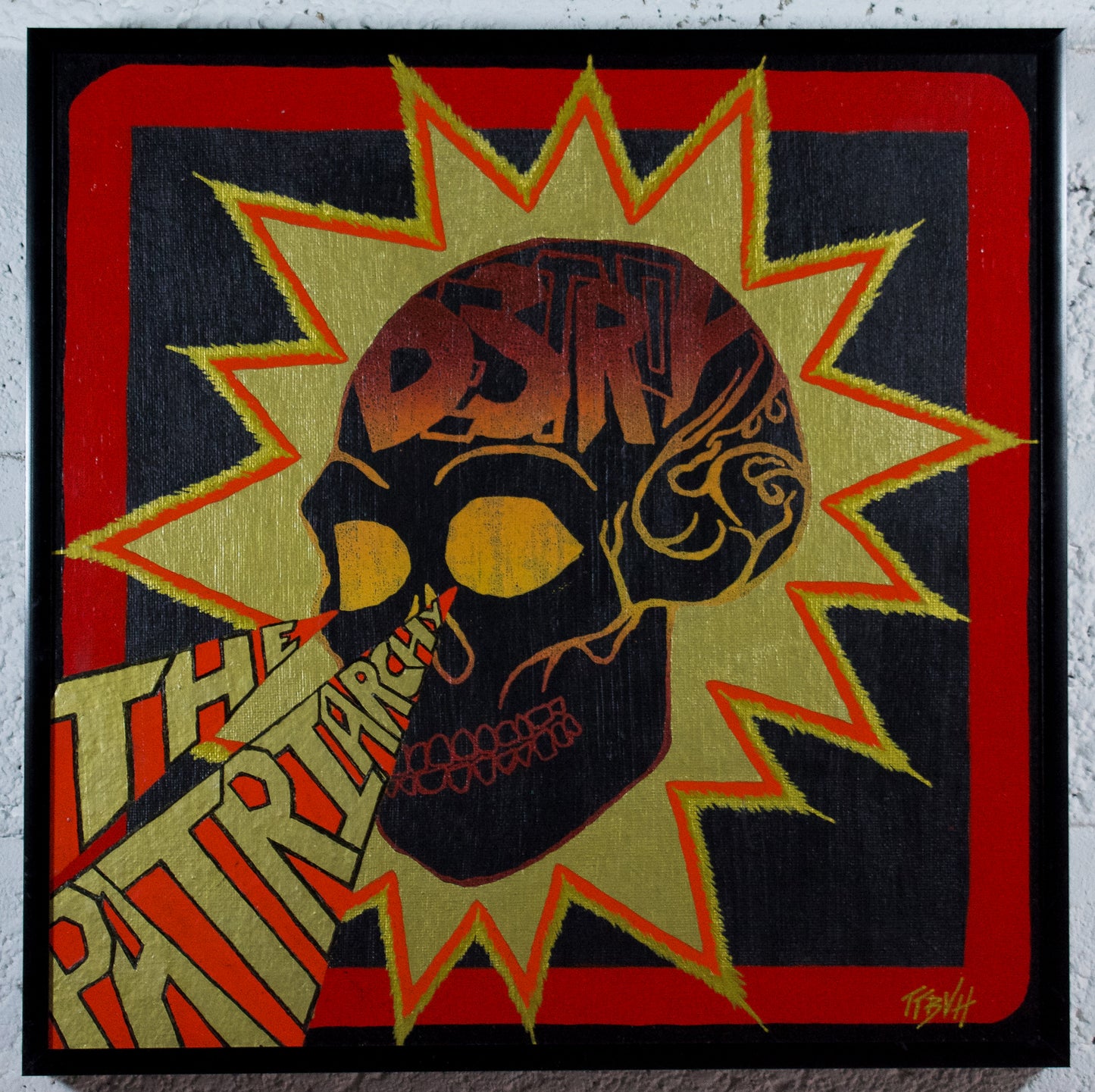 Destroy The Patriarchy on Canvas