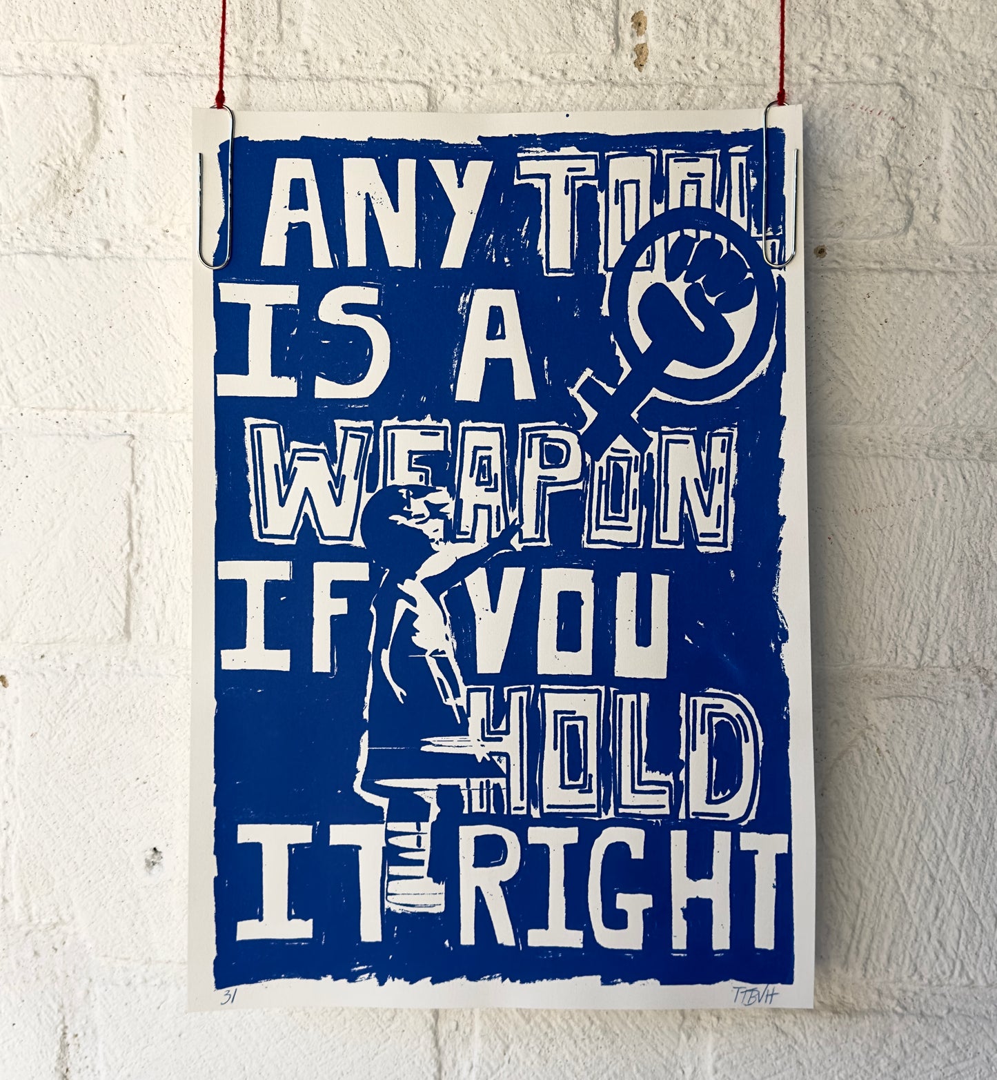 Any Tool Is A Weapon If You Hold It Right / Dark Blue