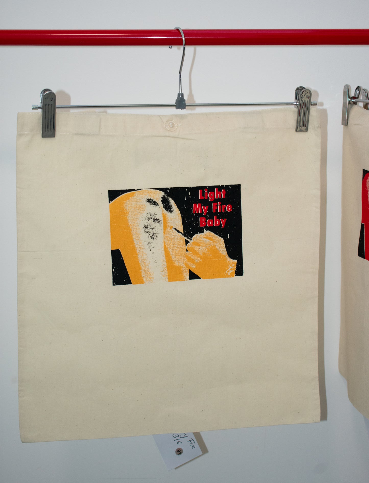 Light My Fire Baby Tote Bag