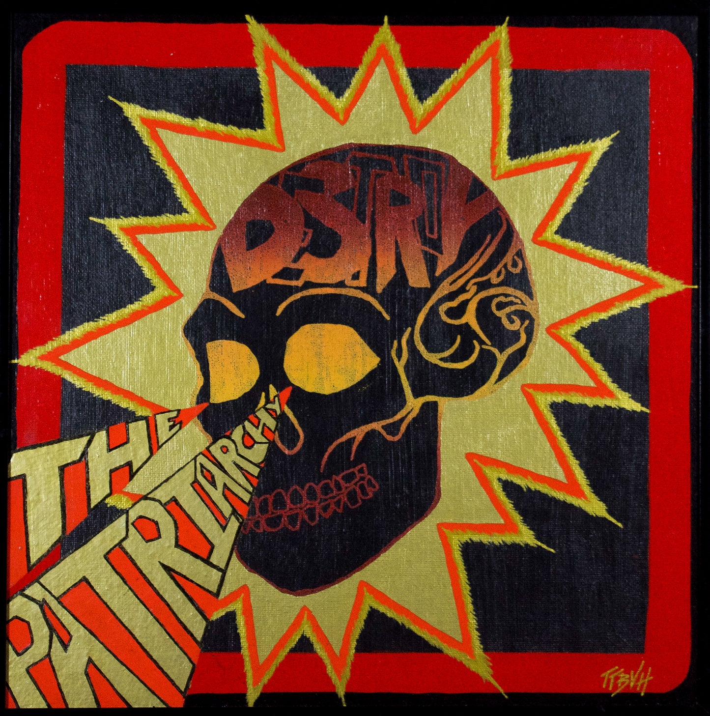 Destroy The Patriarchy on Canvas