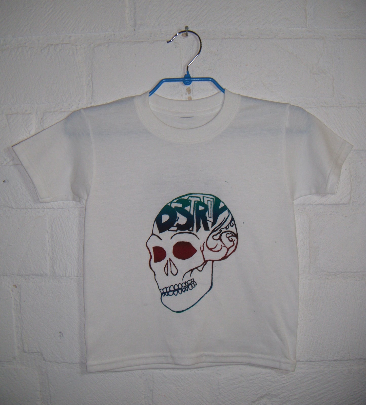 Destroy Series White T-Shirt XXS