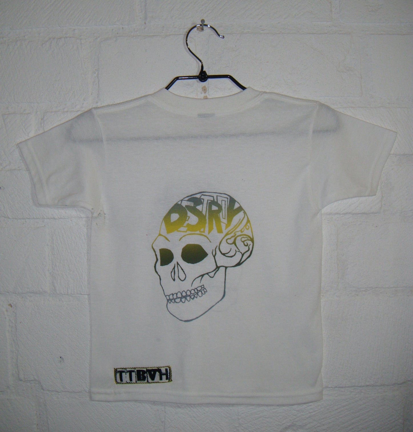 Destroy Series White T-Shirt XXS