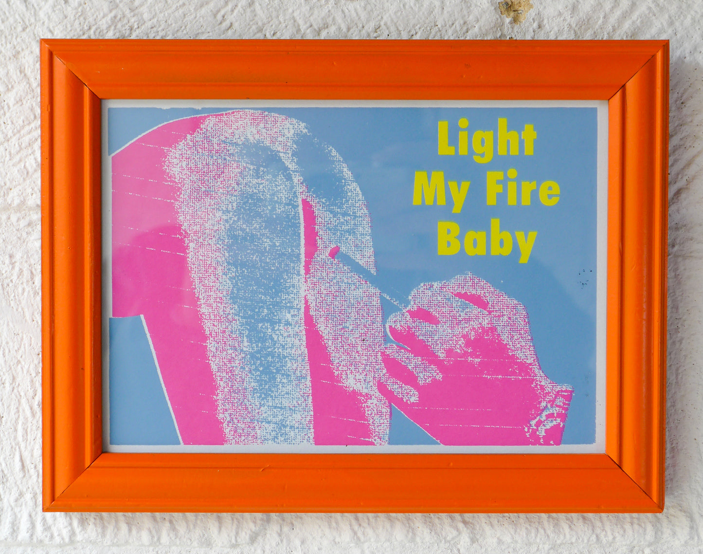 Framed Light My Fire Baby No 34