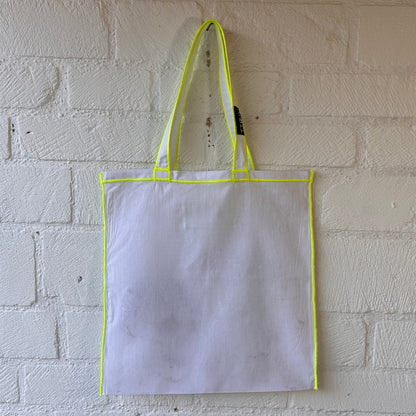 White Destroy Series Tote Bag 10/10