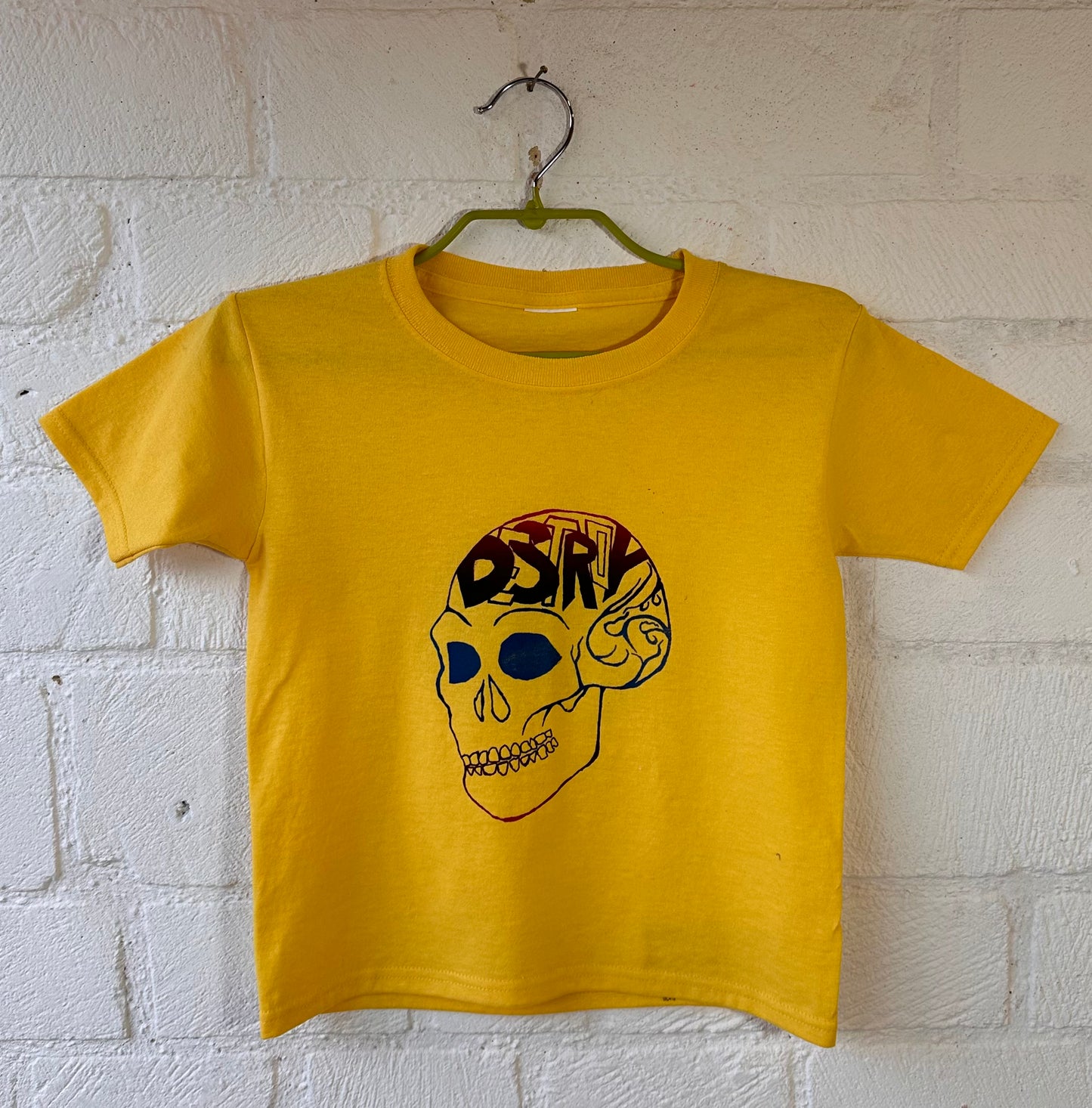 Destroy Series Yellow T-Shirt S