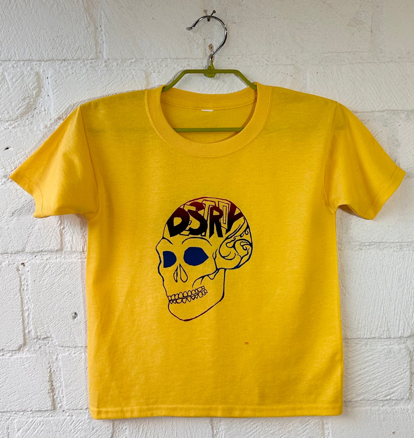 Destroy Series Yellow T-Shirt M