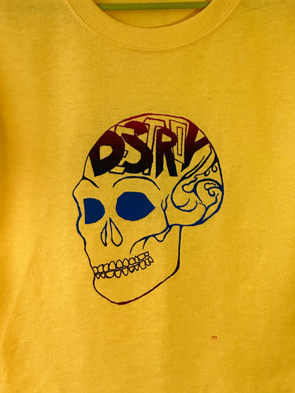 Destroy Series Yellow T-Shirt M