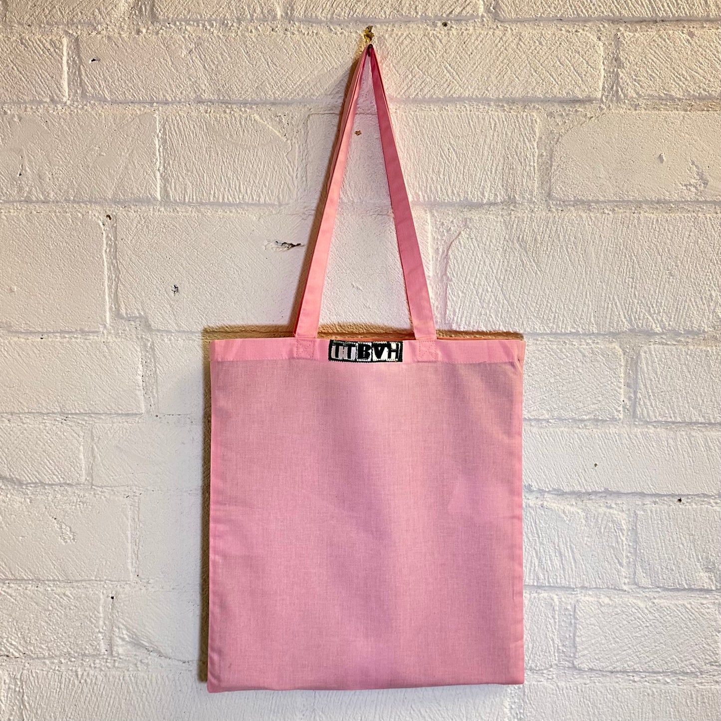 Riot Grrrl Mona Pink & Metallic Green Tote Bag