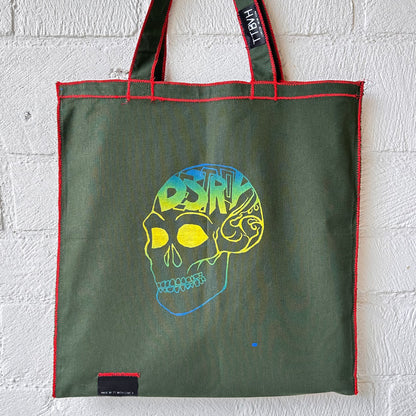 Green Destroy Series Tote Bag 2/10