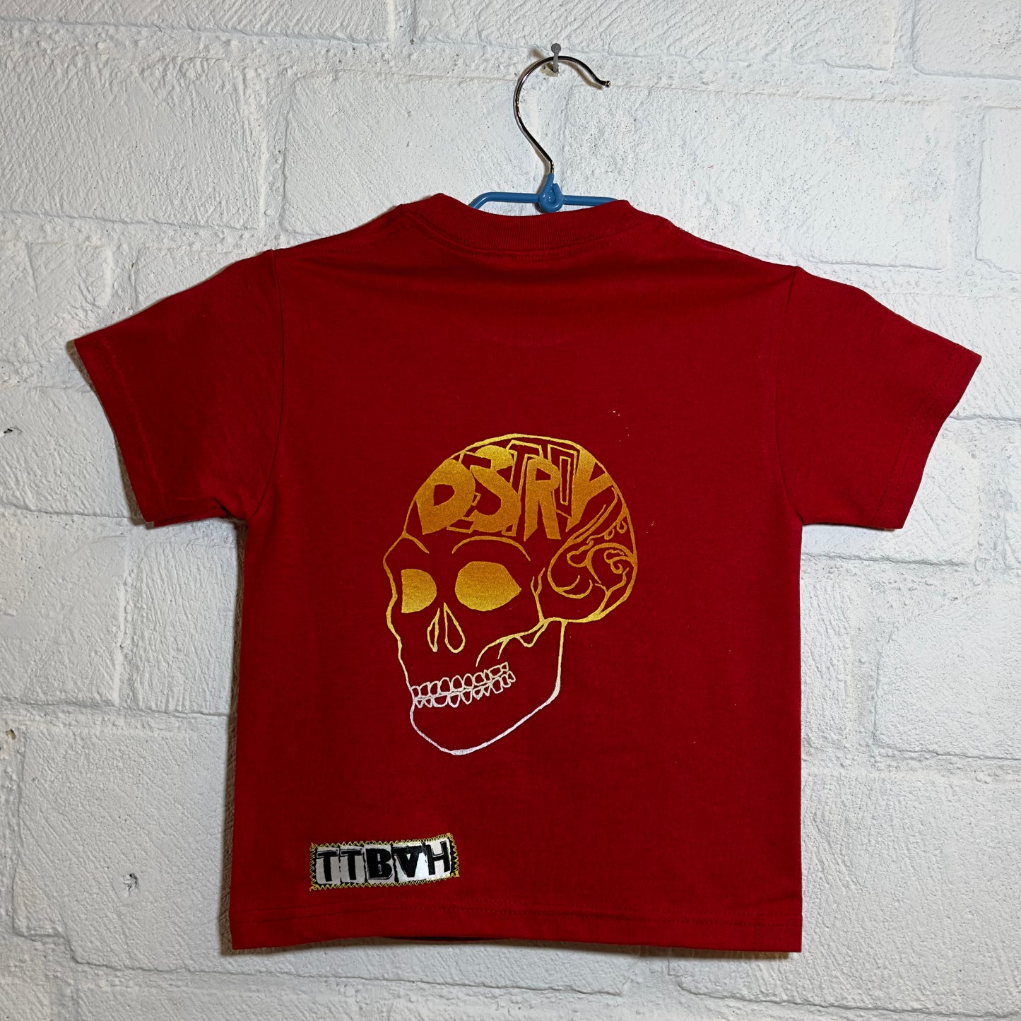 Destroy Series Red T-Shirt XXS