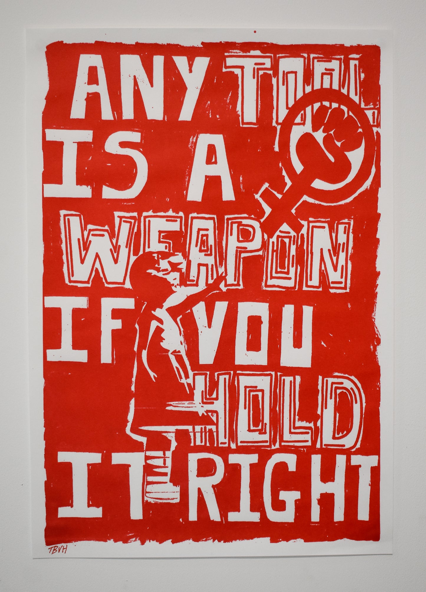 Any tool is a weapon if you hold it right / Red