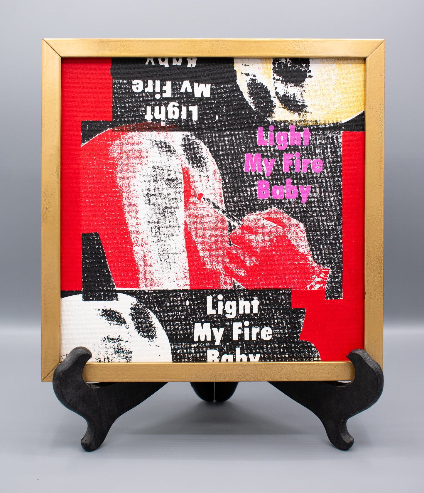 Light My Fire Baby Framed Canvas 2/2