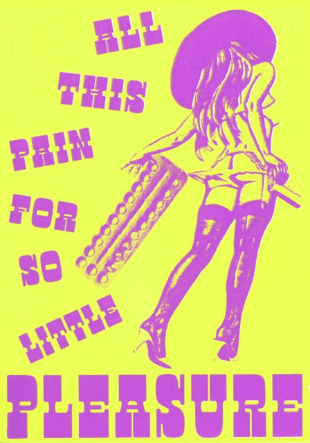 A4 Yellow & Purple Print